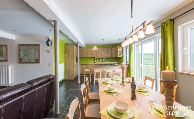 Maison de vacances � Malmedy pour 9 personnes en Ardenne
