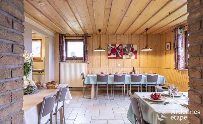 Chalet  Malmedy pour 20 personnes en Ardenne