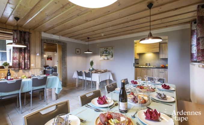 Chalet � Malmedy pour 20 personnes en Ardenne