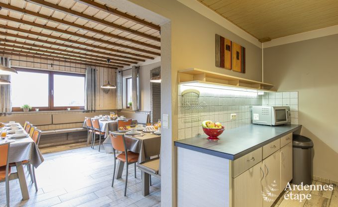 Chalet  Malmedy pour 20/21 personnes en Ardenne