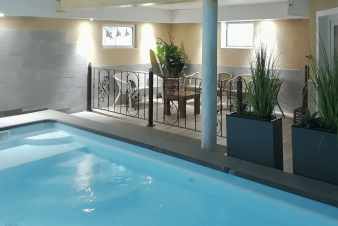 Villa de vacances pour 9 personnes avec piscine intérieure à Malmedy