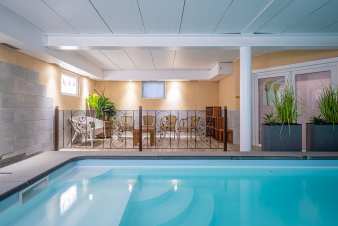 Villa de vacances pour 9 personnes avec piscine intérieure à Malmedy