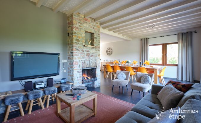 Maison de vacances � Malmedy pour 9 personnes en Ardenne
