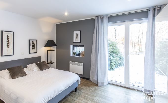 Maison de vacances � Malmedy, Ardenne, 3 chambres, 3 salles de bain, �quipement b�b�, terrasse, jardin priv�, abri v�lo s�curis�