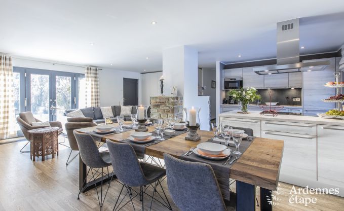 Maison de vacances � Malmedy, Ardenne, 3 chambres, 3 salles de bain, �quipement b�b�, terrasse, jardin priv�, abri v�lo s�curis�