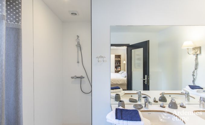 Maison de vacances � Malmedy, Ardenne, 3 chambres, 3 salles de bain, �quipement b�b�, terrasse, jardin priv�, abri v�lo s�curis�