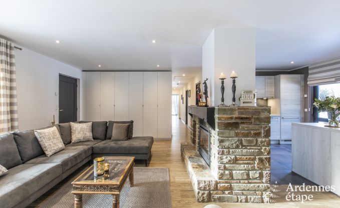 Maison de vacances � Malmedy, Ardenne, 3 chambres, 3 salles de bain, �quipement b�b�, terrasse, jardin priv�, abri v�lo s�curis�