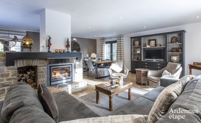 Maison de vacances � Malmedy, Ardenne, 3 chambres, 3 salles de bain, �quipement b�b�, terrasse, jardin priv�, abri v�lo s�curis�