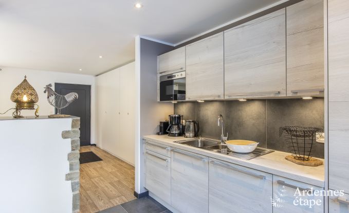 Maison de vacances � Malmedy, Ardenne, 3 chambres, 3 salles de bain, �quipement b�b�, terrasse, jardin priv�, abri v�lo s�curis�