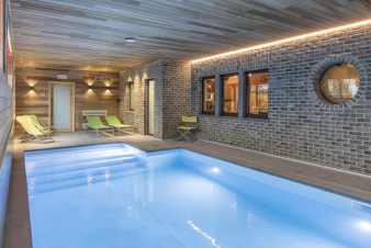 Maison de vacances avec grand centre wellness pour 10/12 pers.  Malmedy