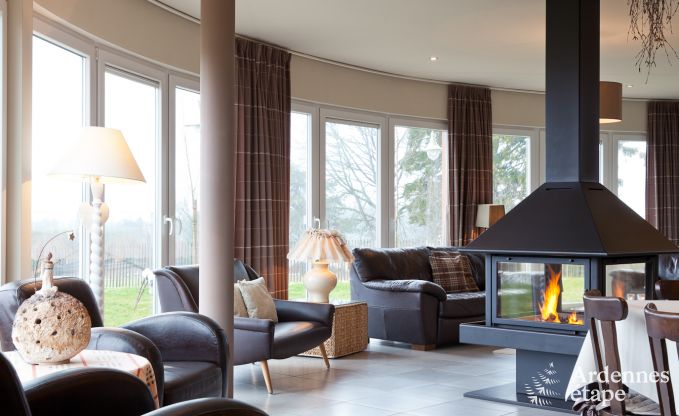 Luxueuse villa 10 personnes à louer avec une vue imprenable à Malmedy