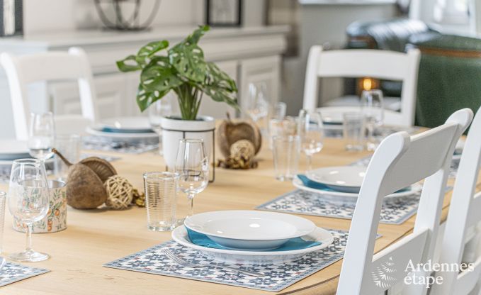 Maison de vacances avec sauna  Malmedy pour 8 personnes en Ardenne