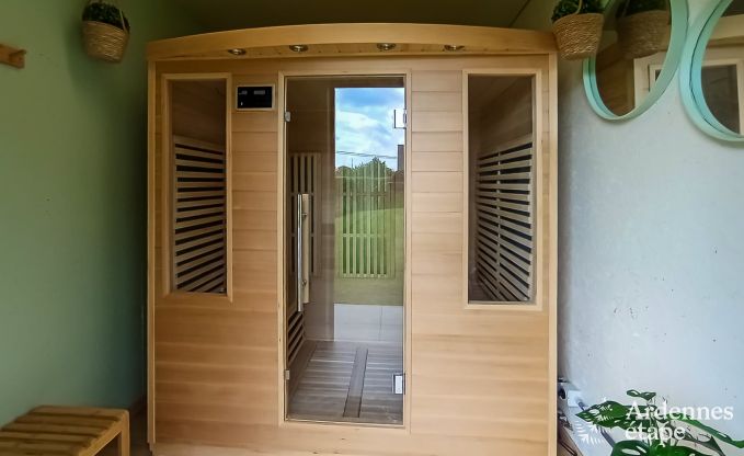 Maison de vacances avec sauna � Malmedy pour 8 personnes en Ardenne