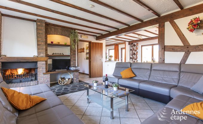 Maison de vacances � Malmedy pour 15 personnes en Ardenne