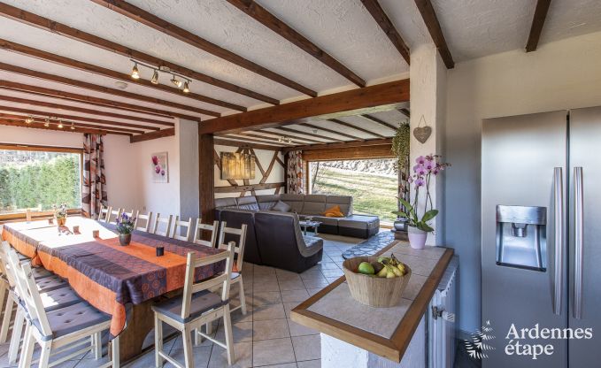 Maison de vacances � Malmedy pour 15 personnes en Ardenne