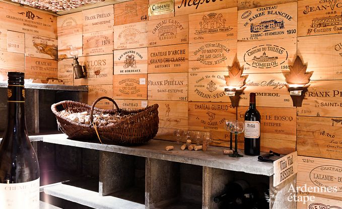 Grande maison de vacances pour 8 personnes  Malmedy avec 4 chambres, sauna, chemine et jardin priv