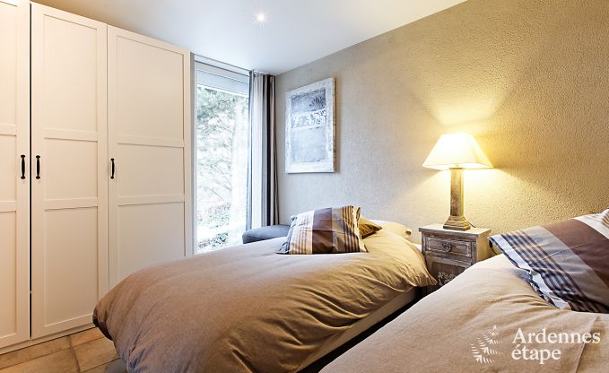 Grande maison de vacances pour 8 personnes  Malmedy avec 4 chambres, sauna, chemine et jardin priv