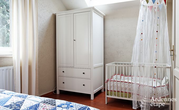 Grande maison de vacances pour 8 personnes  Malmedy avec 4 chambres, sauna, chemine et jardin priv