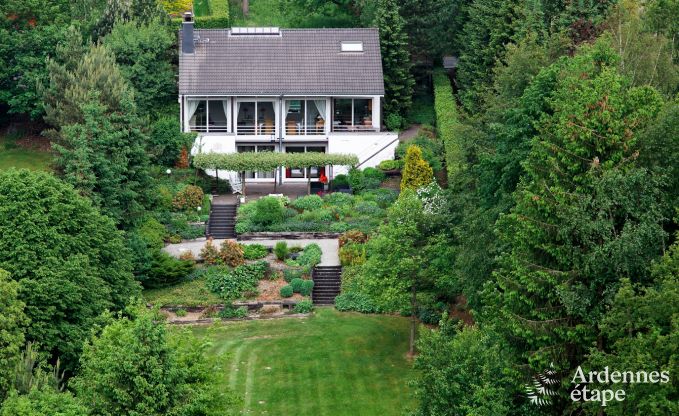 Grande maison de vacances pour 8 personnes  Malmedy avec 4 chambres, sauna, chemine et jardin priv