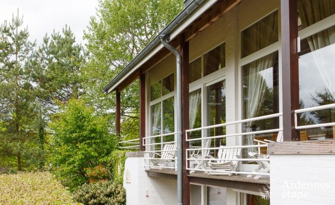 Grande maison de vacances pour 8 personnes  Malmedy avec 4 chambres, sauna, chemine et jardin priv
