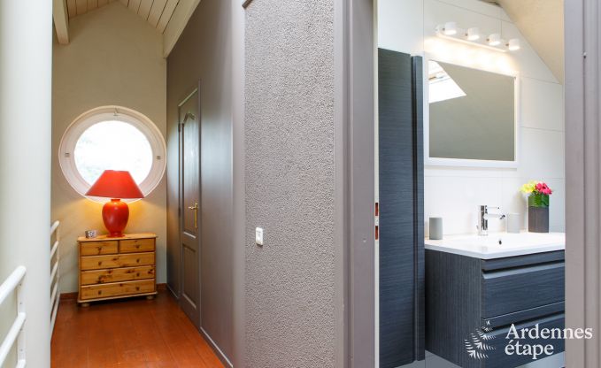 Grande maison de vacances pour 8 personnes  Malmedy avec 4 chambres, sauna, chemine et jardin priv