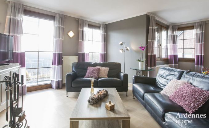 Maison de vacances full quipe sur les hauteurs de Malmedy pour 6/8 personnes en Ardenne