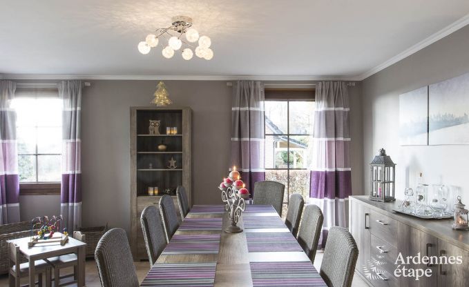 Maison de vacances full �quip�e sur les hauteurs de Malmedy pour 6/8 personnes en Ardenne