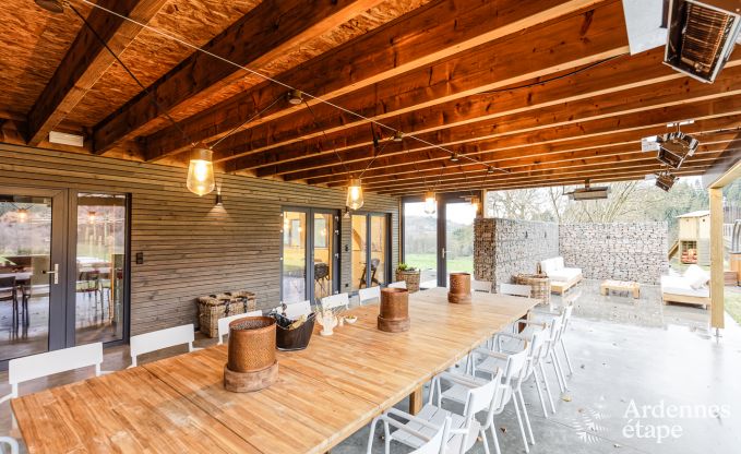 Maison de vacances � Malmedy pour 20 personnes en Ardenne