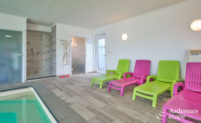 Maison de vacances � Malmedy avec piscine int�rieure pour 13 personnes en Ardenne
