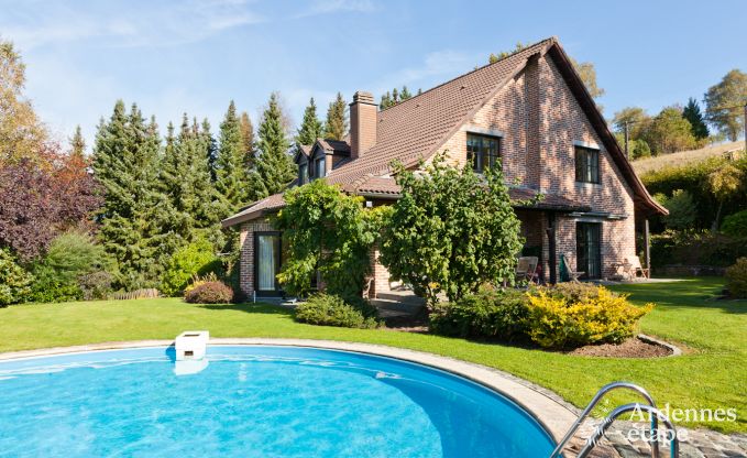 Petite villa à louer à Malmedy avec piscine extérieure commune