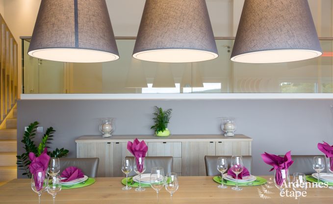 Villa de vacances grand luxe pour 8 personnes à Malmedy avec wellness