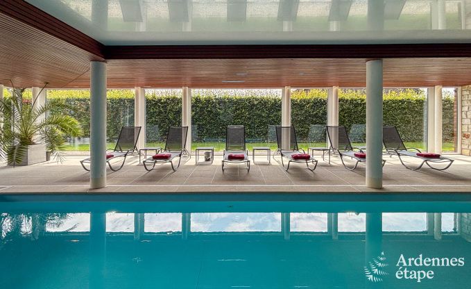 Villa de Grand Luxe sur�quip�e pour 8 personnes � Malmedy en Ardenne