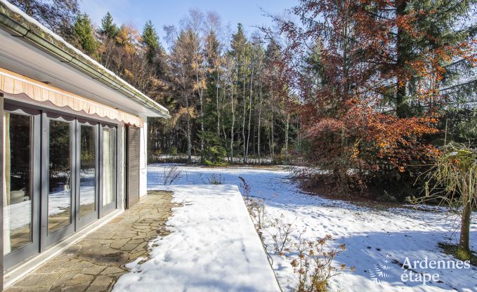 Maison de vacances � Malmedy, Ardenne, 3 chambres, 3 salles de bain, �quipement b�b�, terrasse, jardin priv�, abri v�lo s�curis�