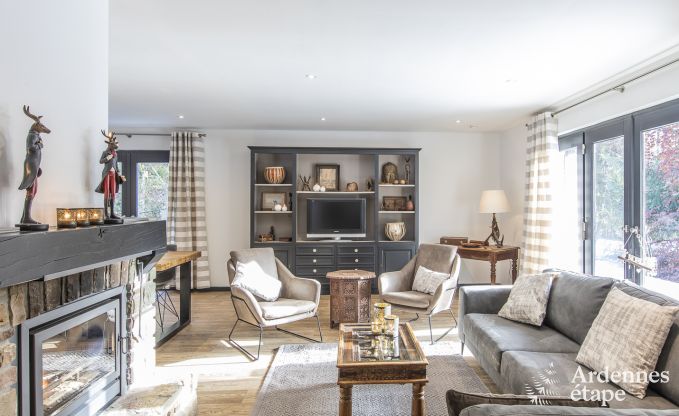 Maison de vacances � Malmedy, Ardenne, 3 chambres, 3 salles de bain, �quipement b�b�, terrasse, jardin priv�, abri v�lo s�curis�