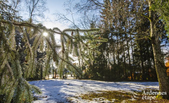 Maison de vacances � Malmedy, Ardenne, 3 chambres, 3 salles de bain, �quipement b�b�, terrasse, jardin priv�, abri v�lo s�curis�