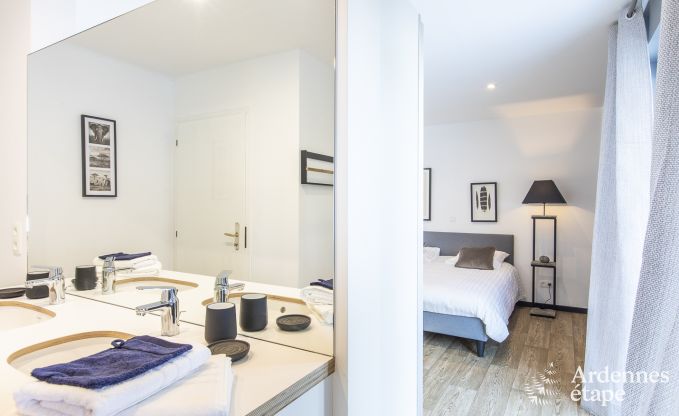 Maison de vacances � Malmedy, Ardenne, 3 chambres, 3 salles de bain, �quipement b�b�, terrasse, jardin priv�, abri v�lo s�curis�