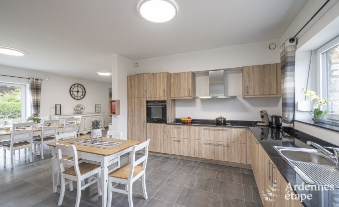 Maison de vacances avec sauna  Malmedy pour 8 personnes en Ardenne