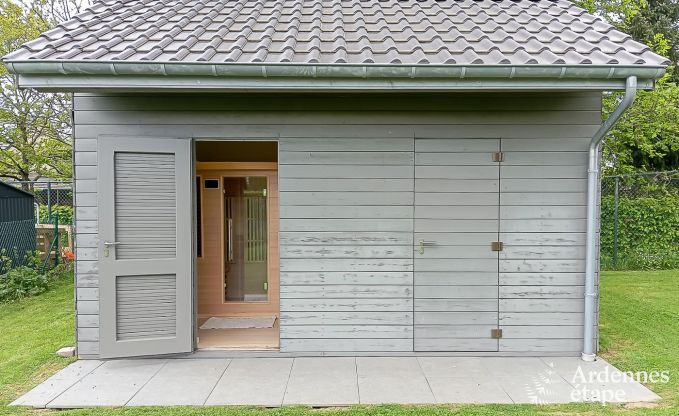 Maison de vacances avec sauna  Malmedy pour 8 personnes en Ardenne
