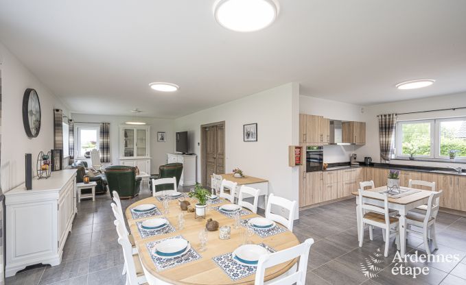 Maison de vacances avec sauna  Malmedy pour 8 personnes en Ardenne