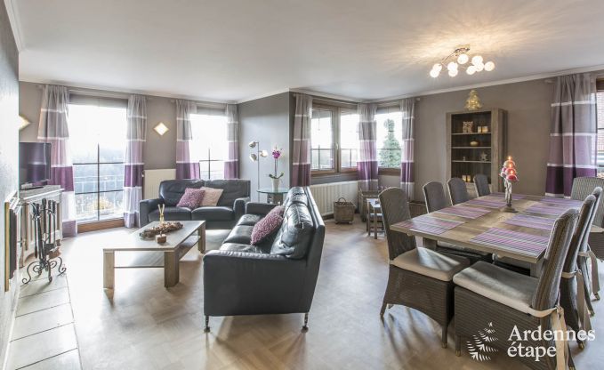 Maison de vacances full quipe sur les hauteurs de Malmedy pour 6/8 personnes en Ardenne