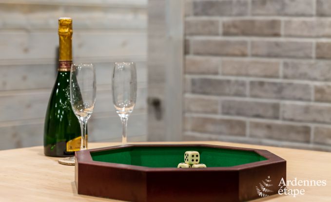 Maison de vacances full quipe sur les hauteurs de Malmedy pour 6/8 personnes en Ardenne