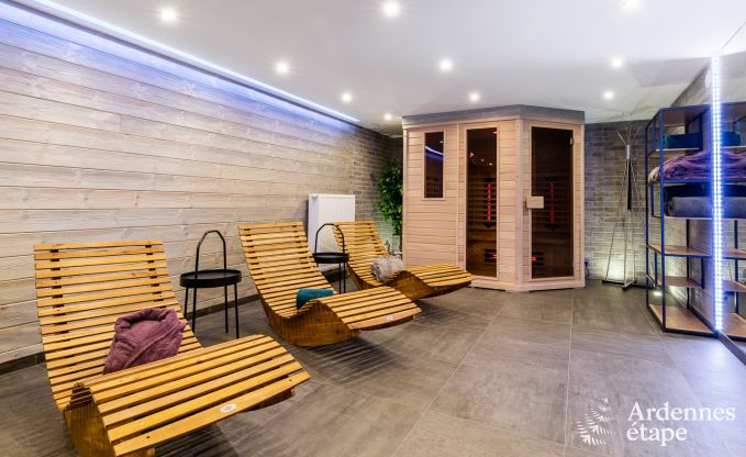 Maison de vacances full quipe sur les hauteurs de Malmedy pour 6/8 personnes en Ardenne