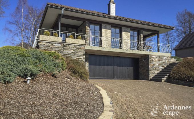 Maison de vacances full quipe sur les hauteurs de Malmedy pour 6/8 personnes en Ardenne