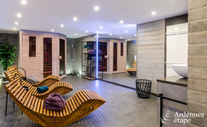 Maison de vacances full quipe sur les hauteurs de Malmedy pour 6/8 personnes en Ardenne