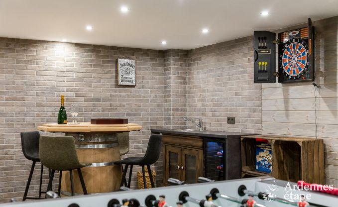 Maison de vacances full quipe sur les hauteurs de Malmedy pour 6/8 personnes en Ardenne