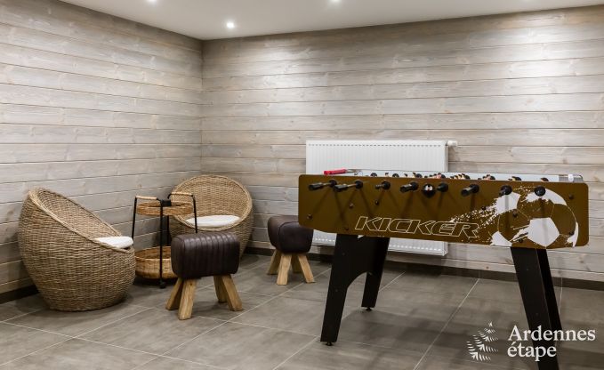 Maison de vacances full quipe sur les hauteurs de Malmedy pour 6/8 personnes en Ardenne