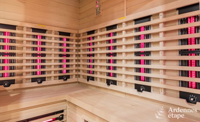 Maison de vacances full quipe sur les hauteurs de Malmedy pour 6/8 personnes en Ardenne