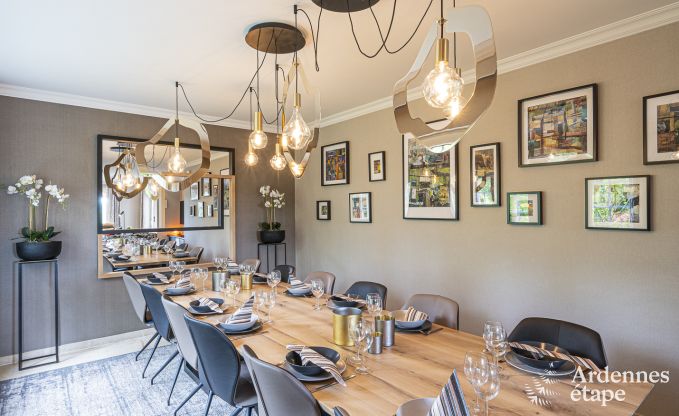 Villa de Luxe � Malmedy pour 12 personnes en Ardenne