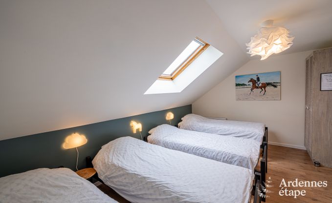Spacieuse maison de vacances � Manhay pour 15 personnes avec des installations modernes en Ardenne