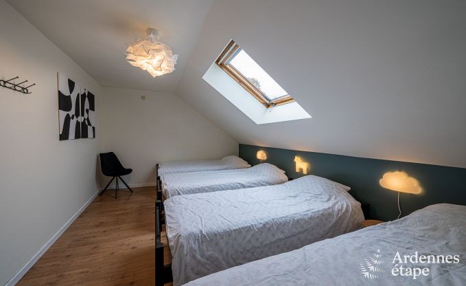 Spacieuse maison de vacances � Manhay pour 15 personnes avec des installations modernes en Ardenne